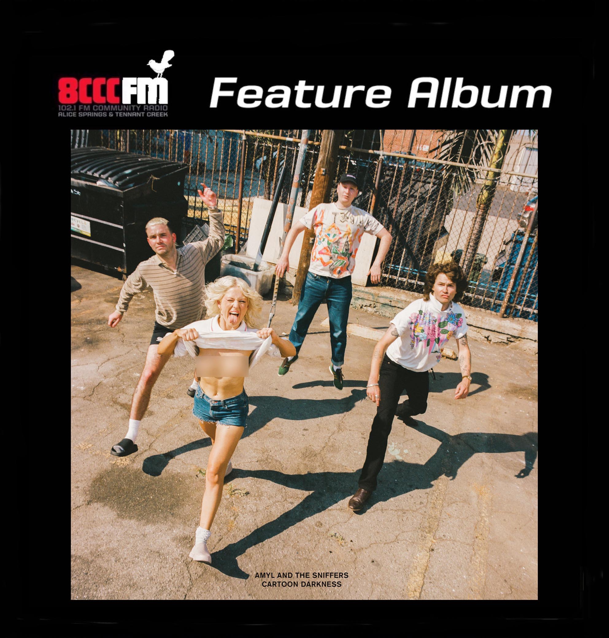 洋楽 AMYL AND SNIFFERS/CARTOON DARKNESS LP virgin-amyl-the-sniffers-
