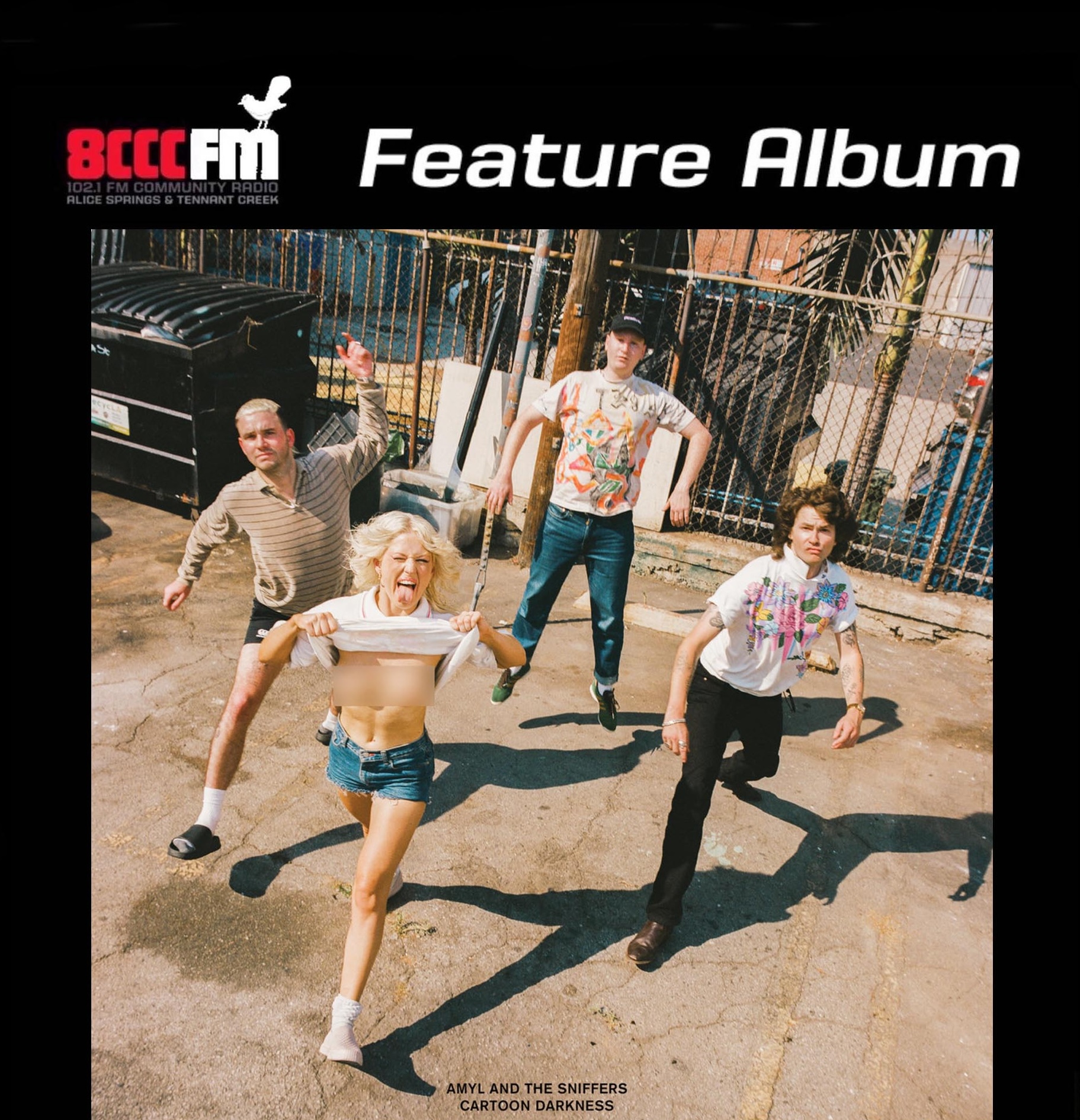 Feature Album - Amyl and the Sniffers - Cartoon Darkness - 8CCC Radio